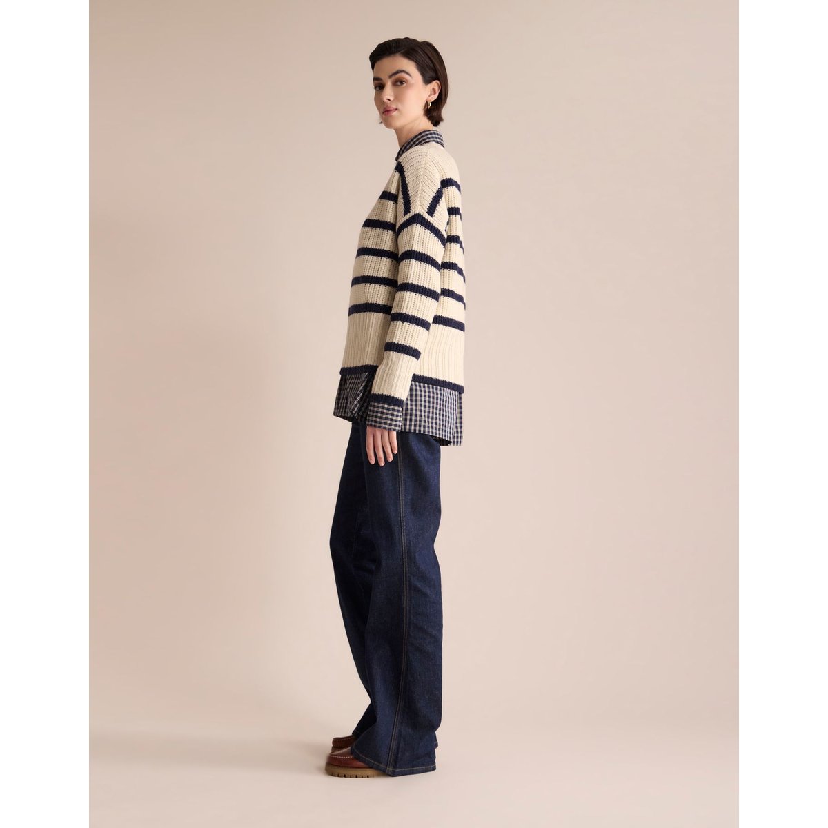 Pull Maelia blanc, INES DE LA FRESSANGE PARIS