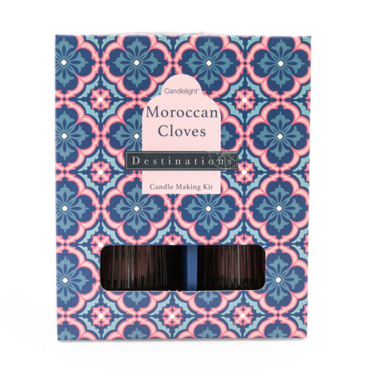 Moroccan Cloves Candle Making Kit pink, SO'HOME