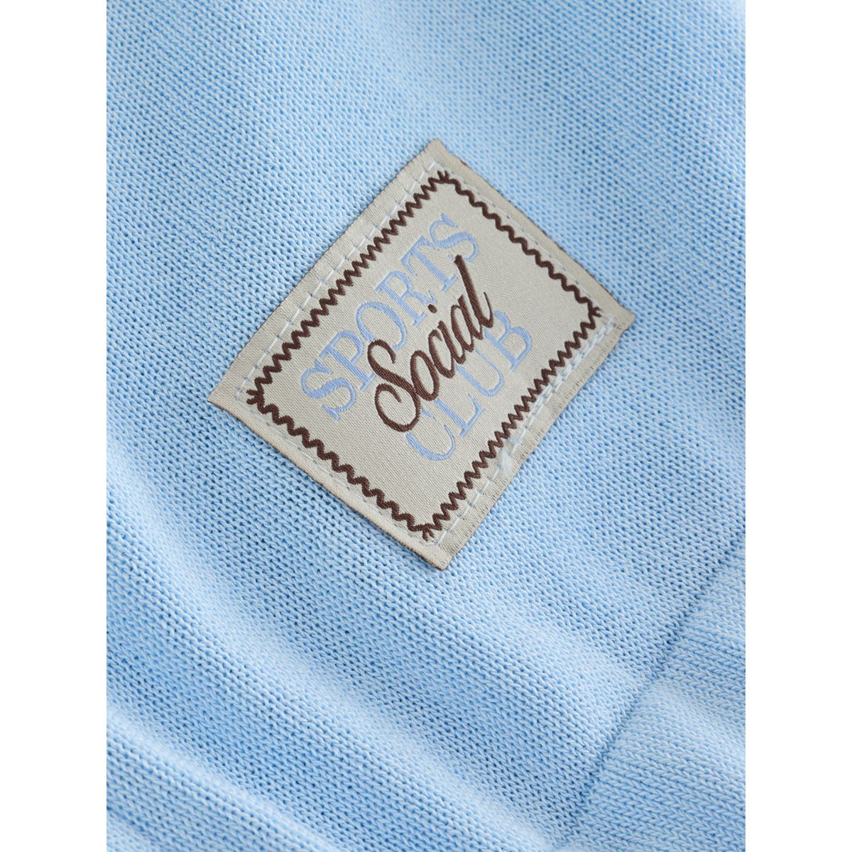 Veste légère zippée à col montant bleu clair, NEXT
