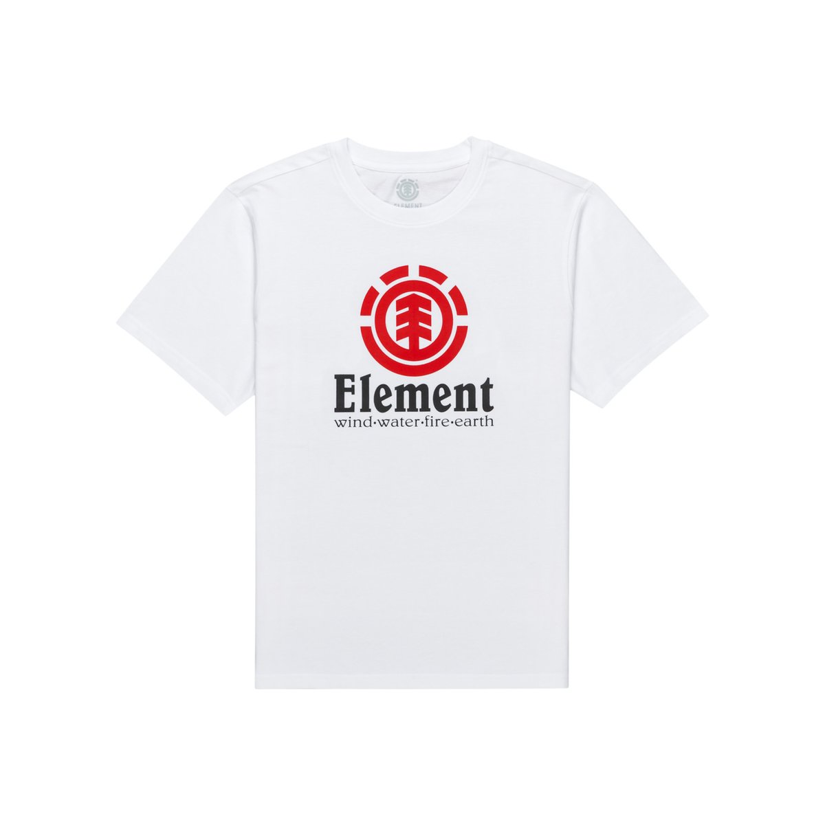 T-Shirt à manches courtes VERTICAL blanc optic white, ELEMENT