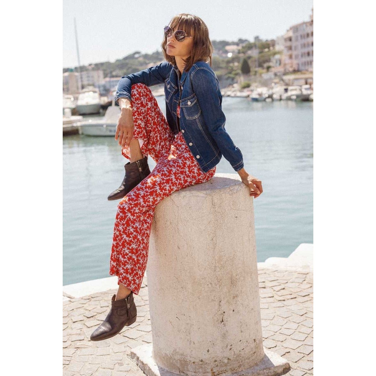 Veste LILLY blue, LE TEMPS DES CERISES