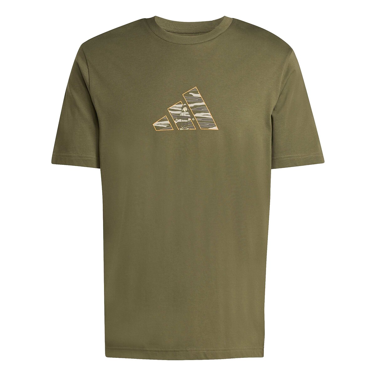 T-shirt a maniche corte CAMO TABLE TEE verde oliva, ADIDAS SPORTSWEAR