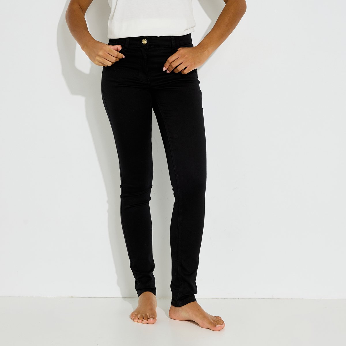 Jean slim RIO P01 noir, GRAIN DE MALICE