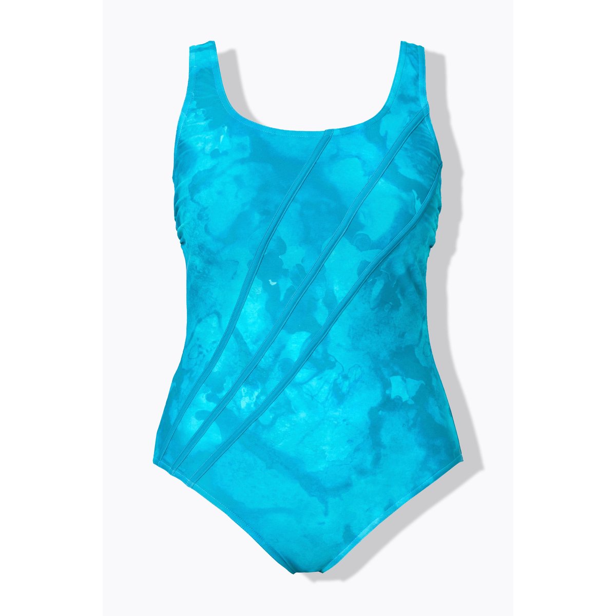 Maillot de bain sans bonnets souples turquoise sombre, ULLA POPKEN