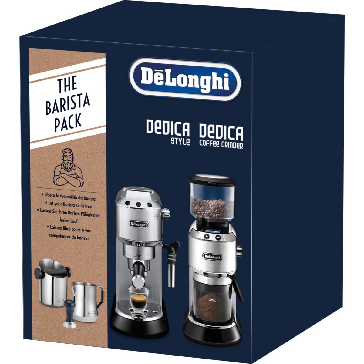 Machine à expresso Pack Barista ECKG6821.M couleur unique, DELONGHI