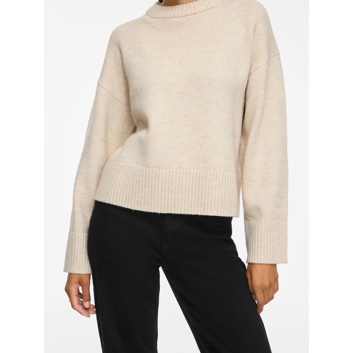 Pull En Maille gris - birch1, VILA
