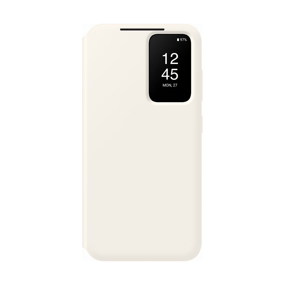 Etui S23 Smart View porte-carte Creme beige, SAMSUNG