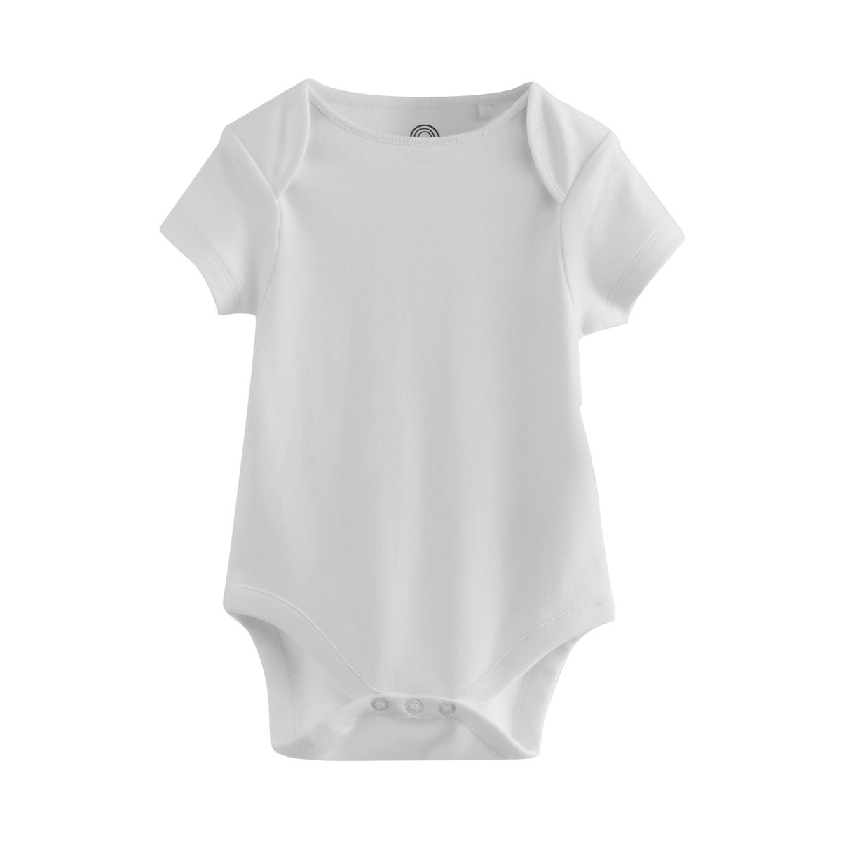 Body bébé à manches courtes, lot de 5 gris/bleu/neutre, NEXT