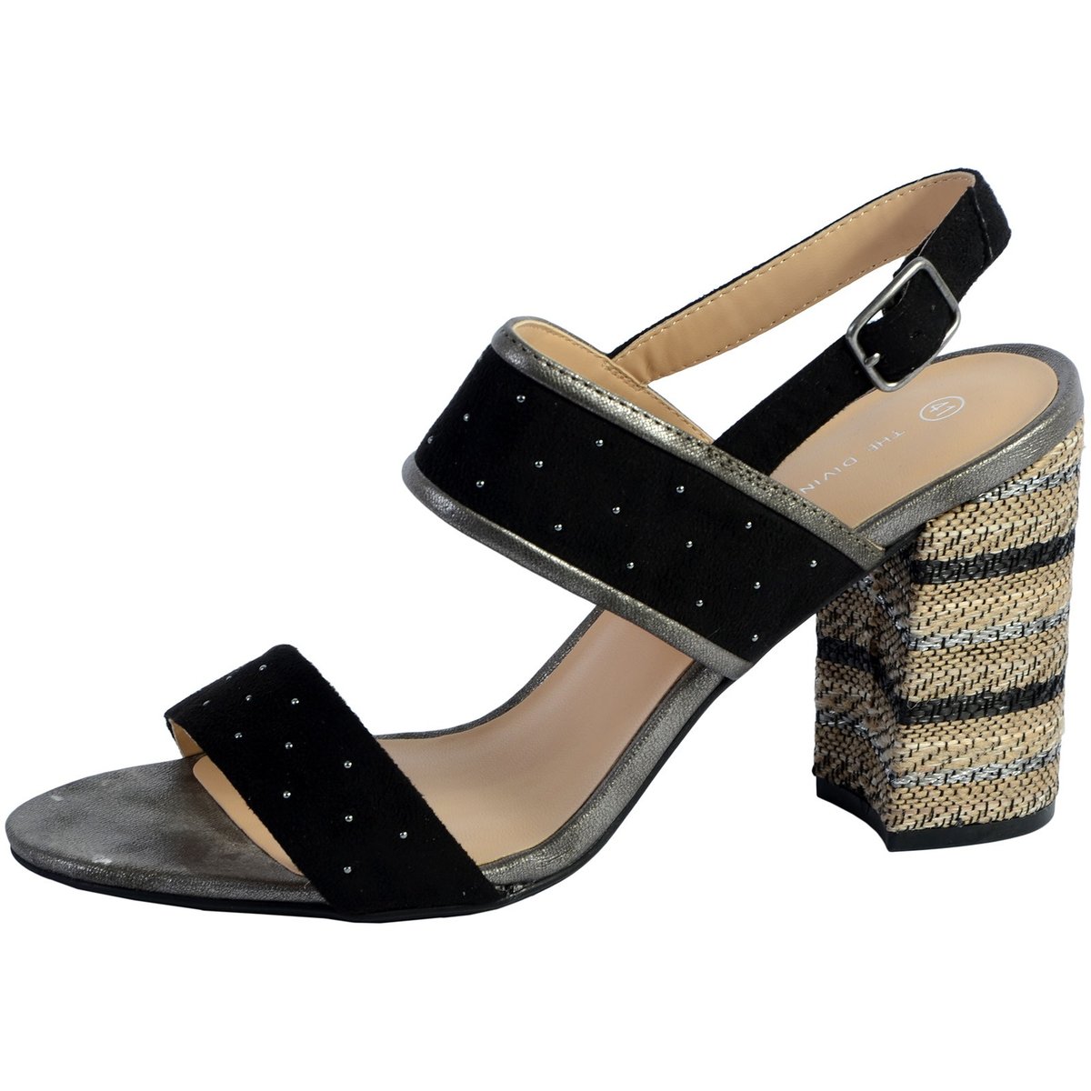 Sandale Talon noir, THE DIVINE FACTORY