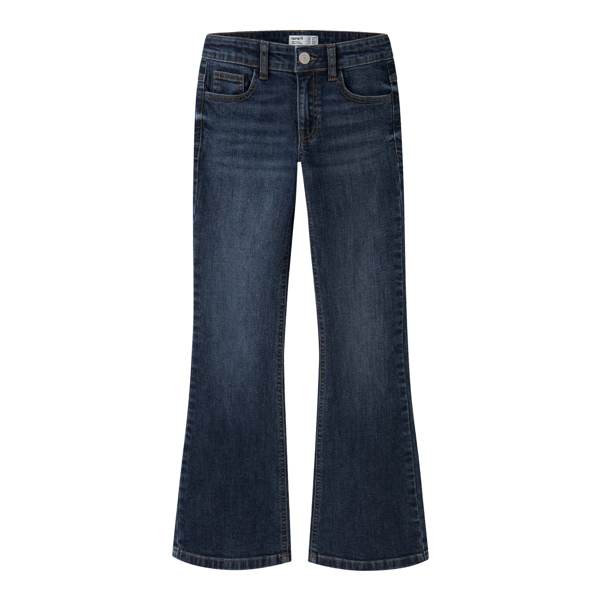 Jean Bootcut bleu - dark blue denim1, NAME IT