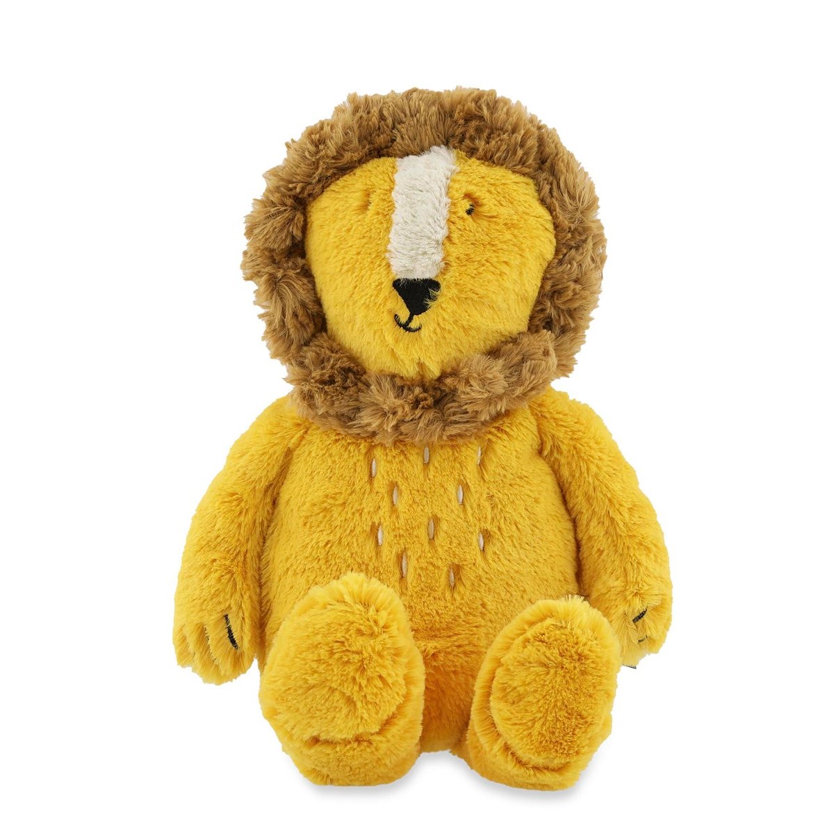Animal en peluche 25 cm mr lion jaune, TRIXIE
