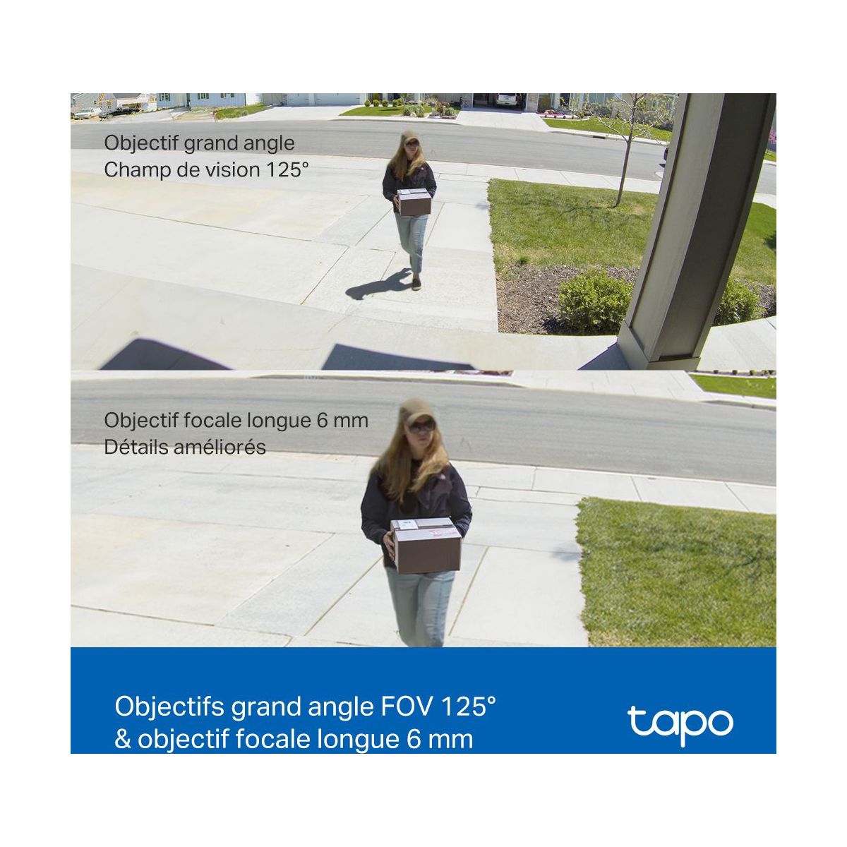 Caméra de surveillance Tapo C246D couleur unique, TP-LINK
