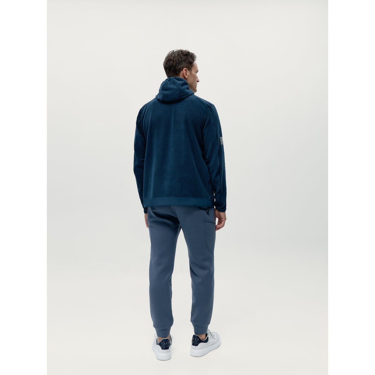 Veste de sport zippée Performance Athleisure BAIKAL bleu foncé, BORN