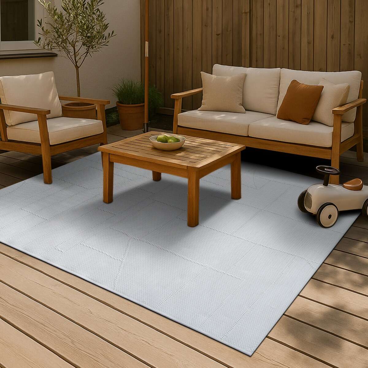 Tapis aspect jute ivoire JUTA ASPECT ARIANE ivoire, ariane, THE DECO FACTORY