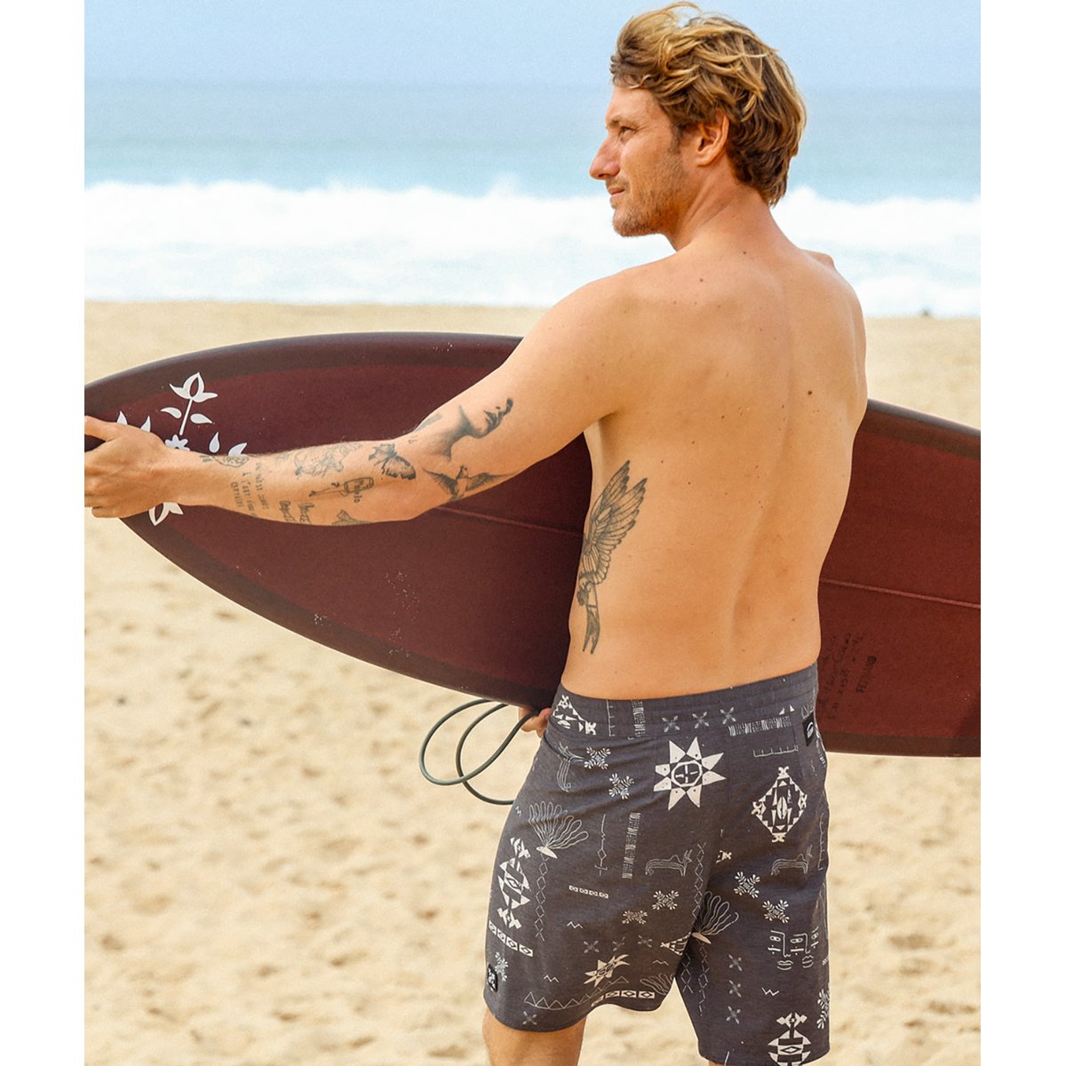 Boardshort SNAP noir, OXBOW