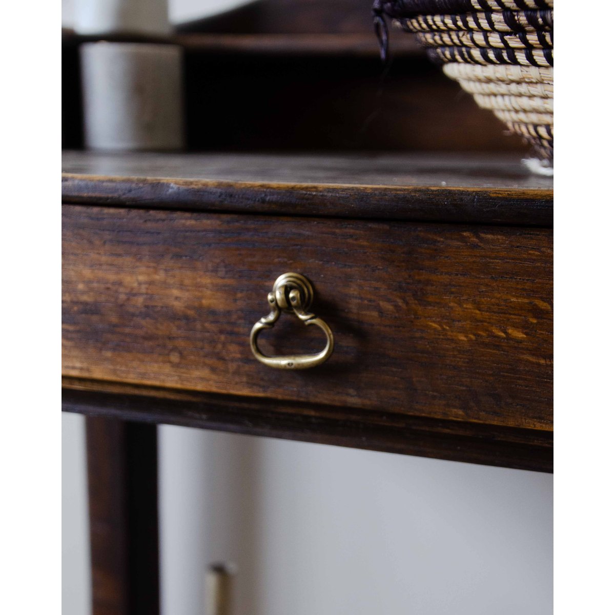 Bureau brun foncé Edouard N°725 - Bon état marron, DEBONGOUT