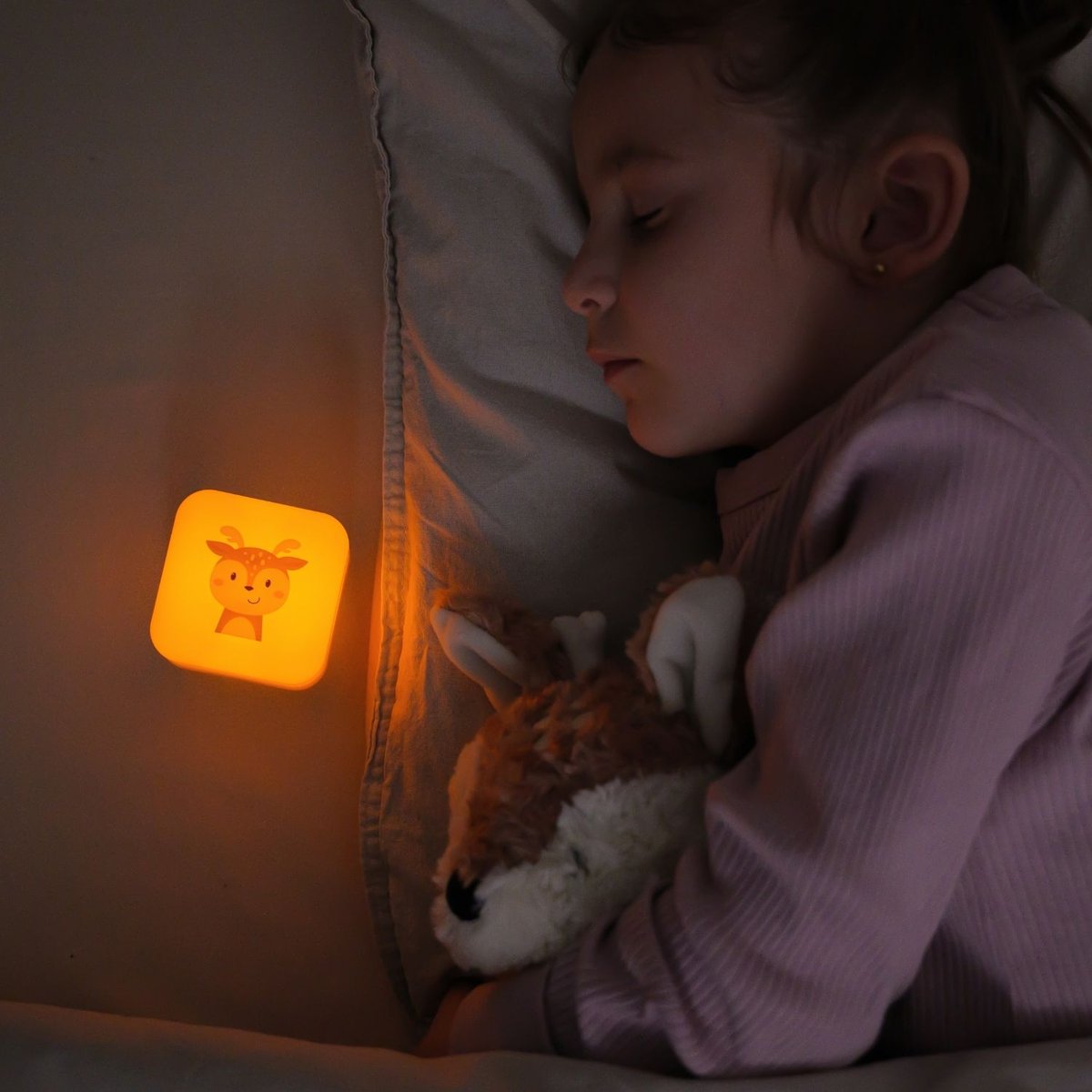 Veilleuse nomade Cube B Drake le Dragon orange, CLOUD B
