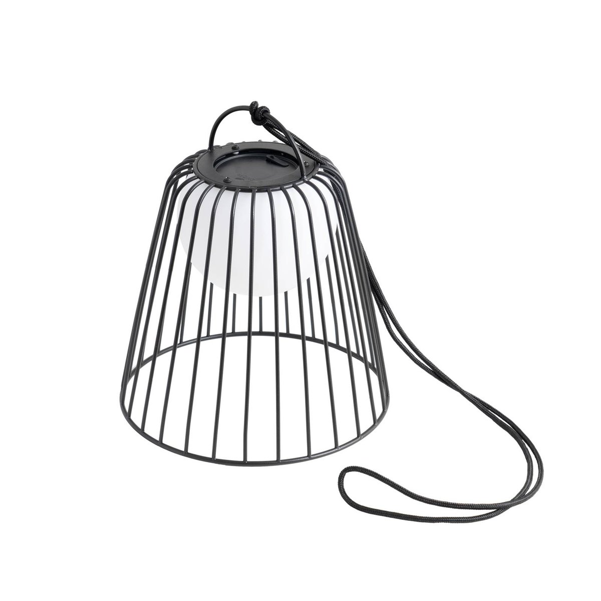 Luminaire extérieur en métal moderneLED noir, blanc, LINDBY