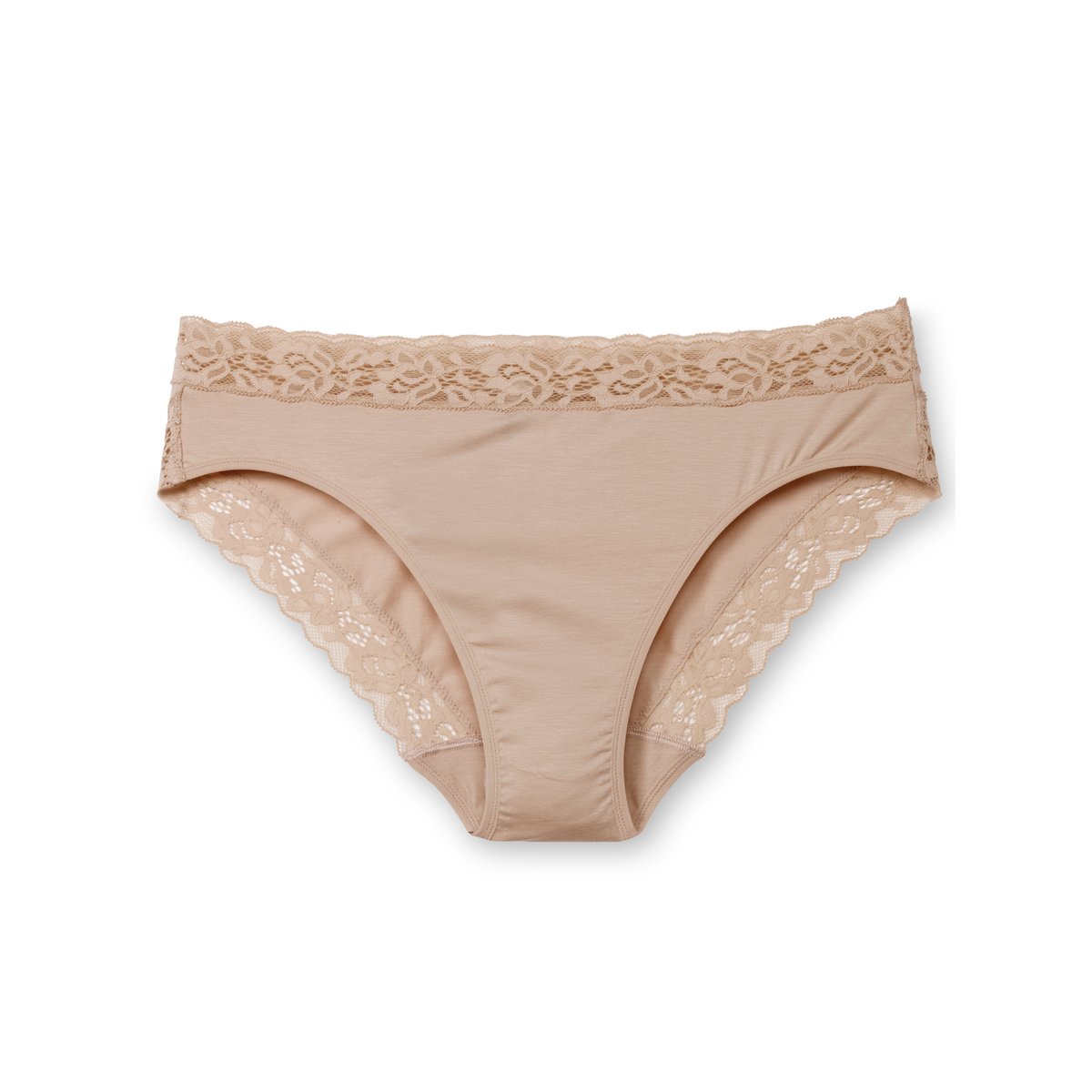 Culotte Coton NATURAL COMFORT LACE rose teint, CALIDA