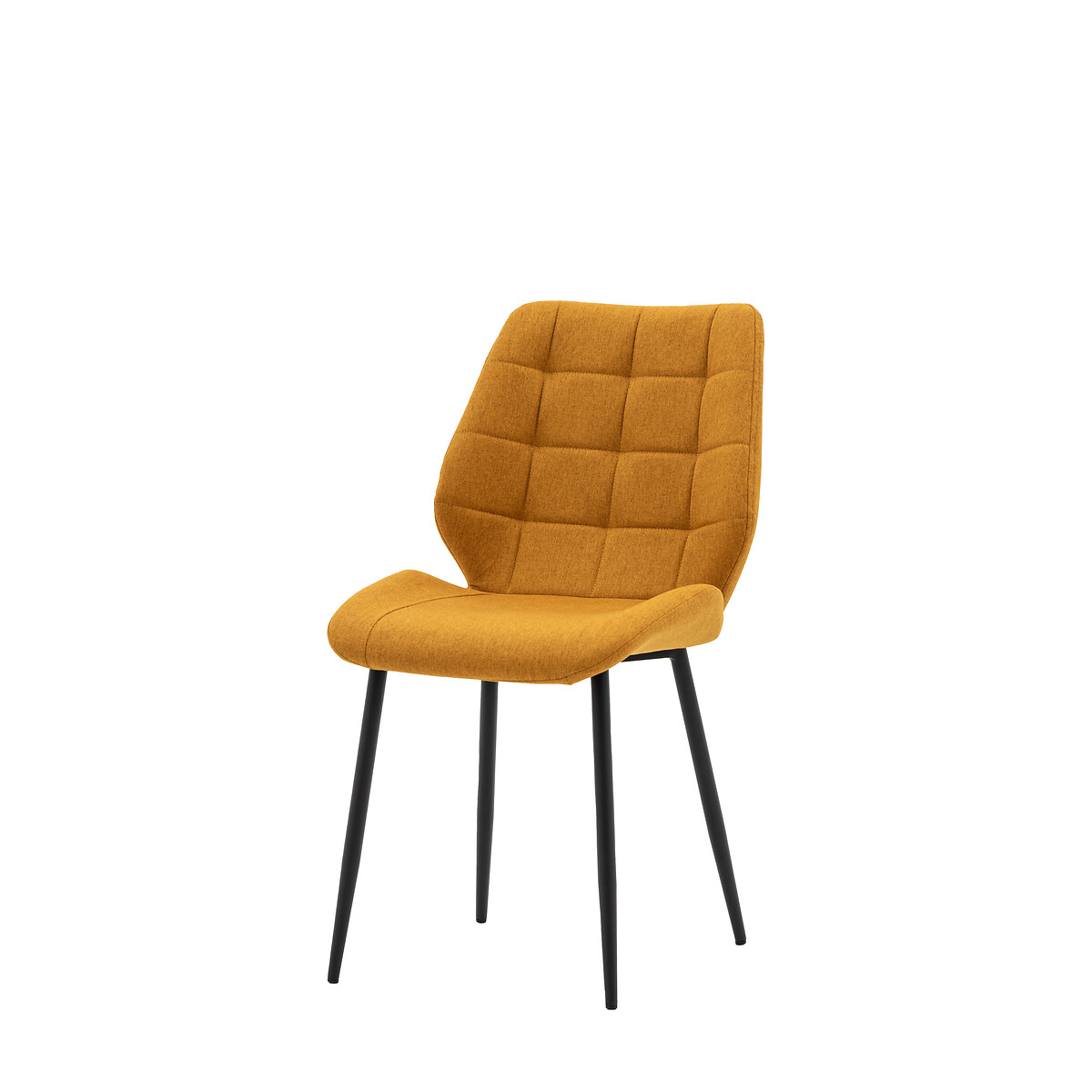 Dover Quilted Dining Chairs (Set of 2) yellow, SO'HOME