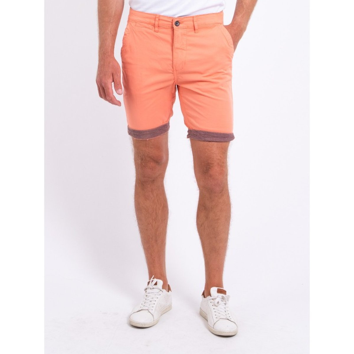 Bermuda Chino Bazy corail, RITCHIE
