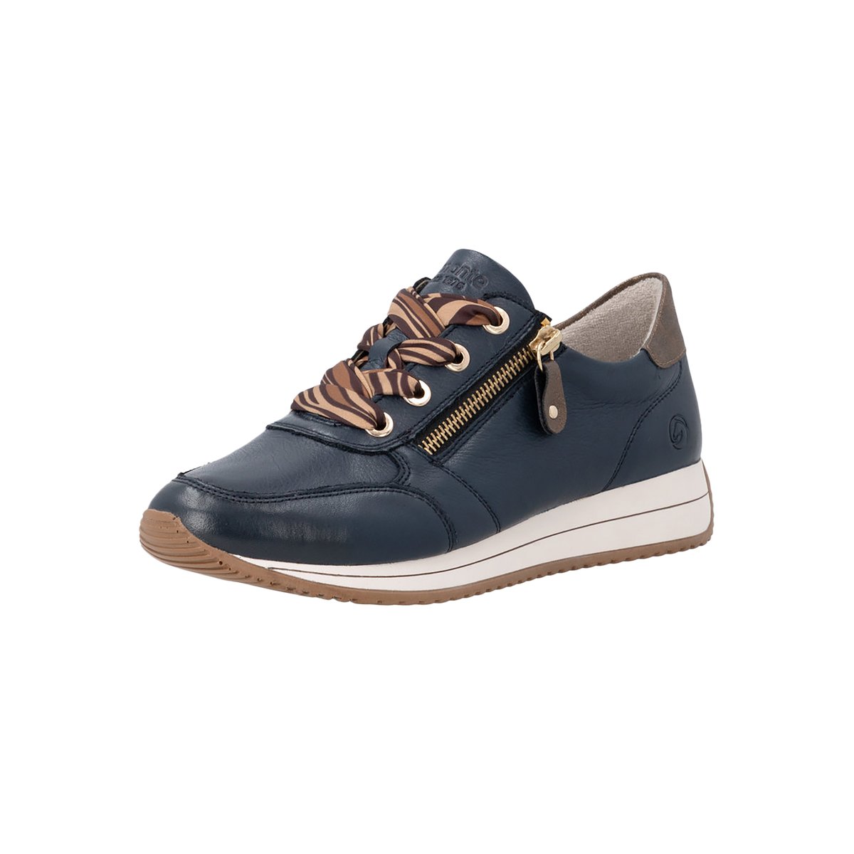 Basket Cuir bleu comb, REMONTE