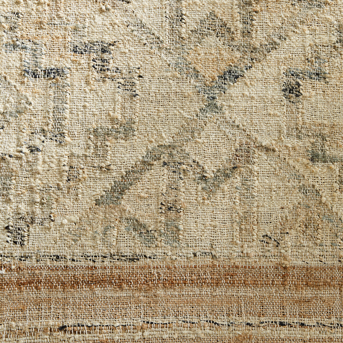 Tapis en jute, tissé main, Jelena naturel/gris, AM.PM