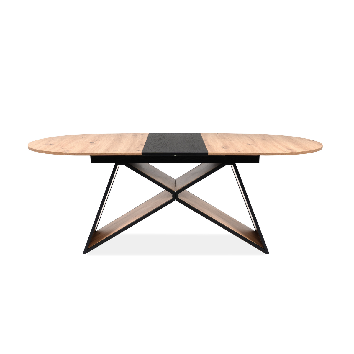 Table à manger extensible TILIA bois clair, CALICOSY