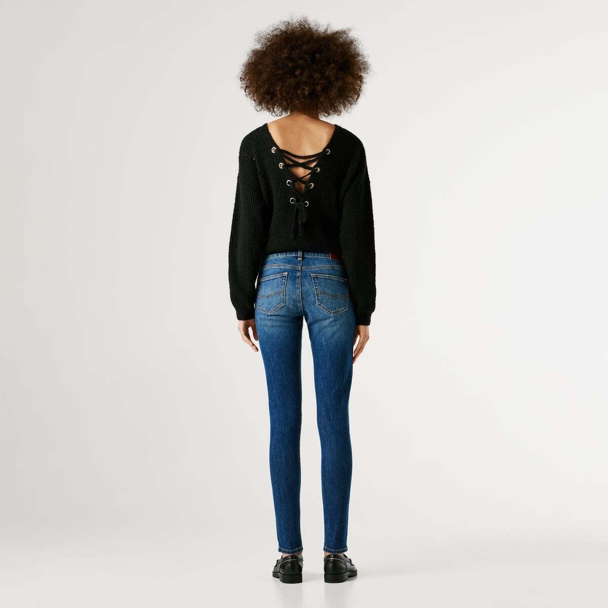 Jean Coupe Skinny, Taille Basse - Soho authentique bleu royal, PEPE JEANS