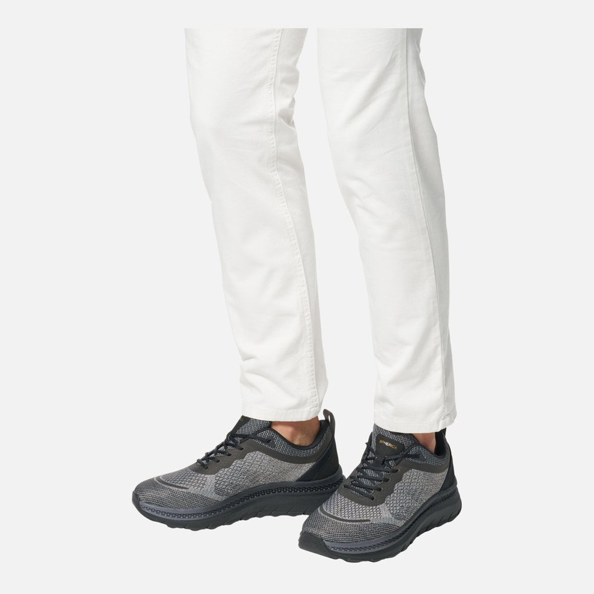 Baskets U SPHERICA ACTIF X noir/gris anthracite, GEOX