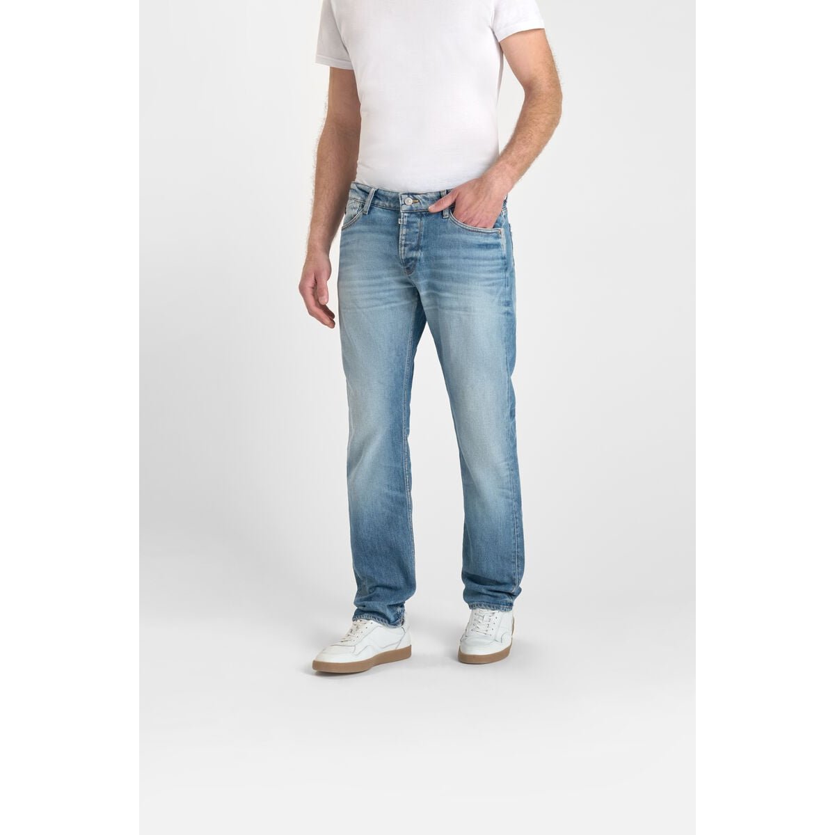 Jeans droite 800/12, longueur 34 blue, LE TEMPS DES CERISES