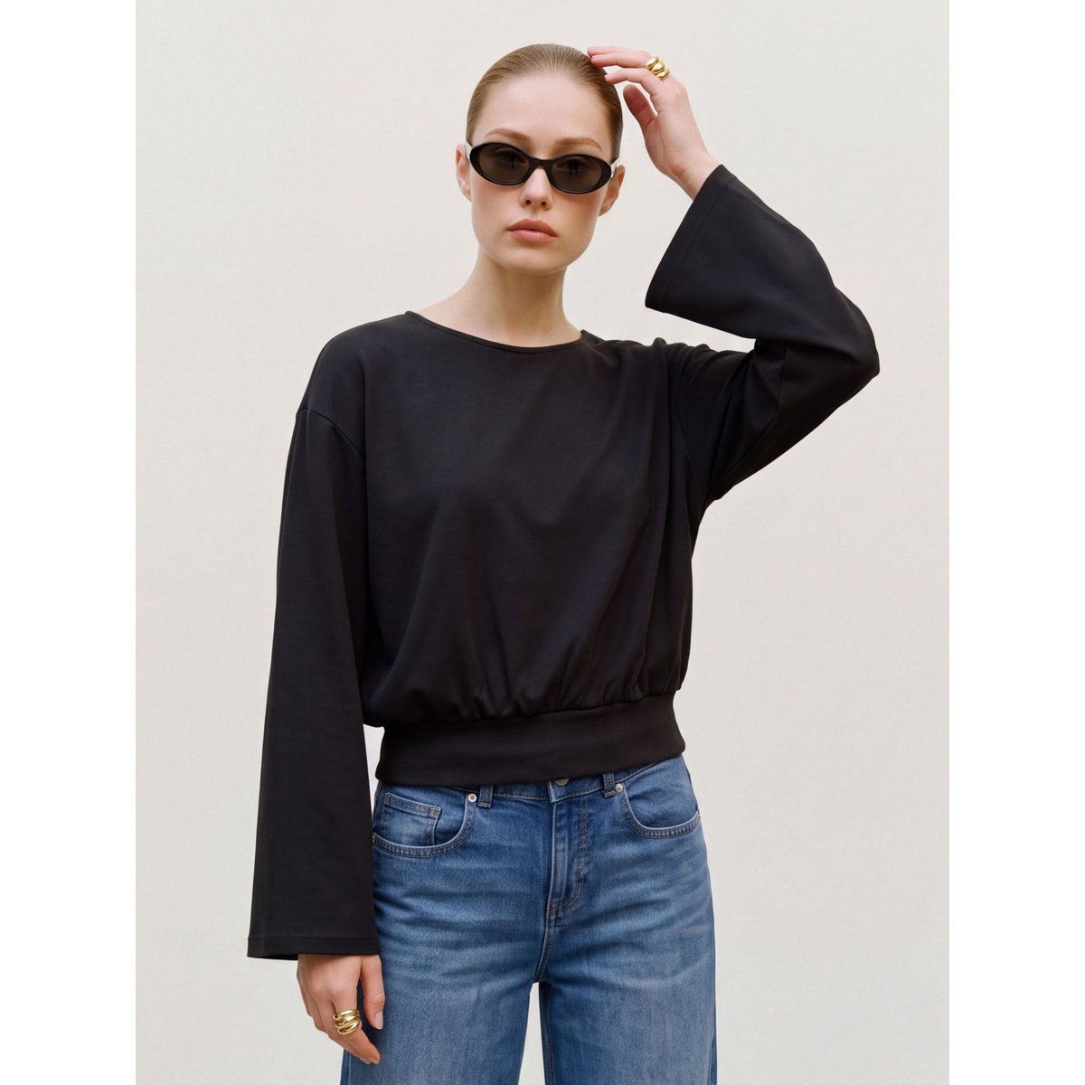 Top black 1, VERO MODA
