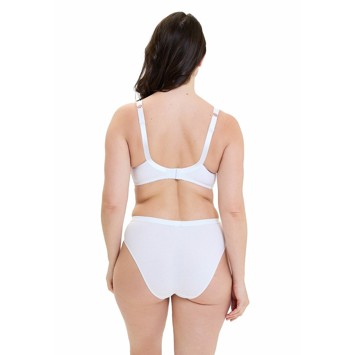 Reggiseno senza ferretti COTON D'ARUM bianco, SANS COMPLEXE