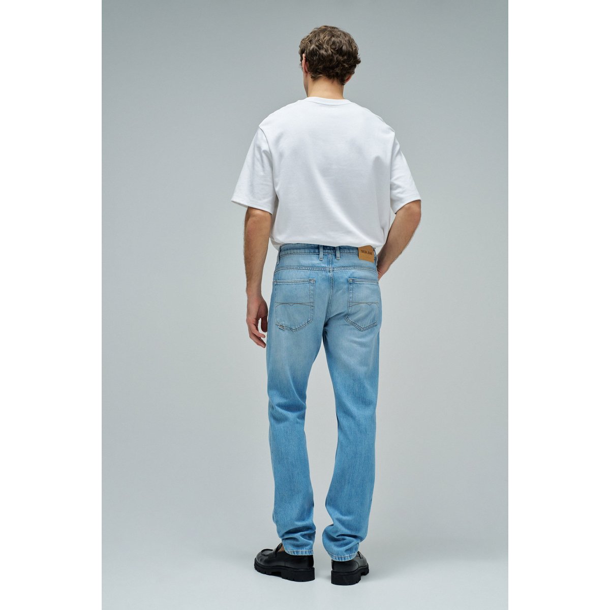 JEAN REGULAR FIT AIR BLEND bleu turquoise, SALSA JEANS