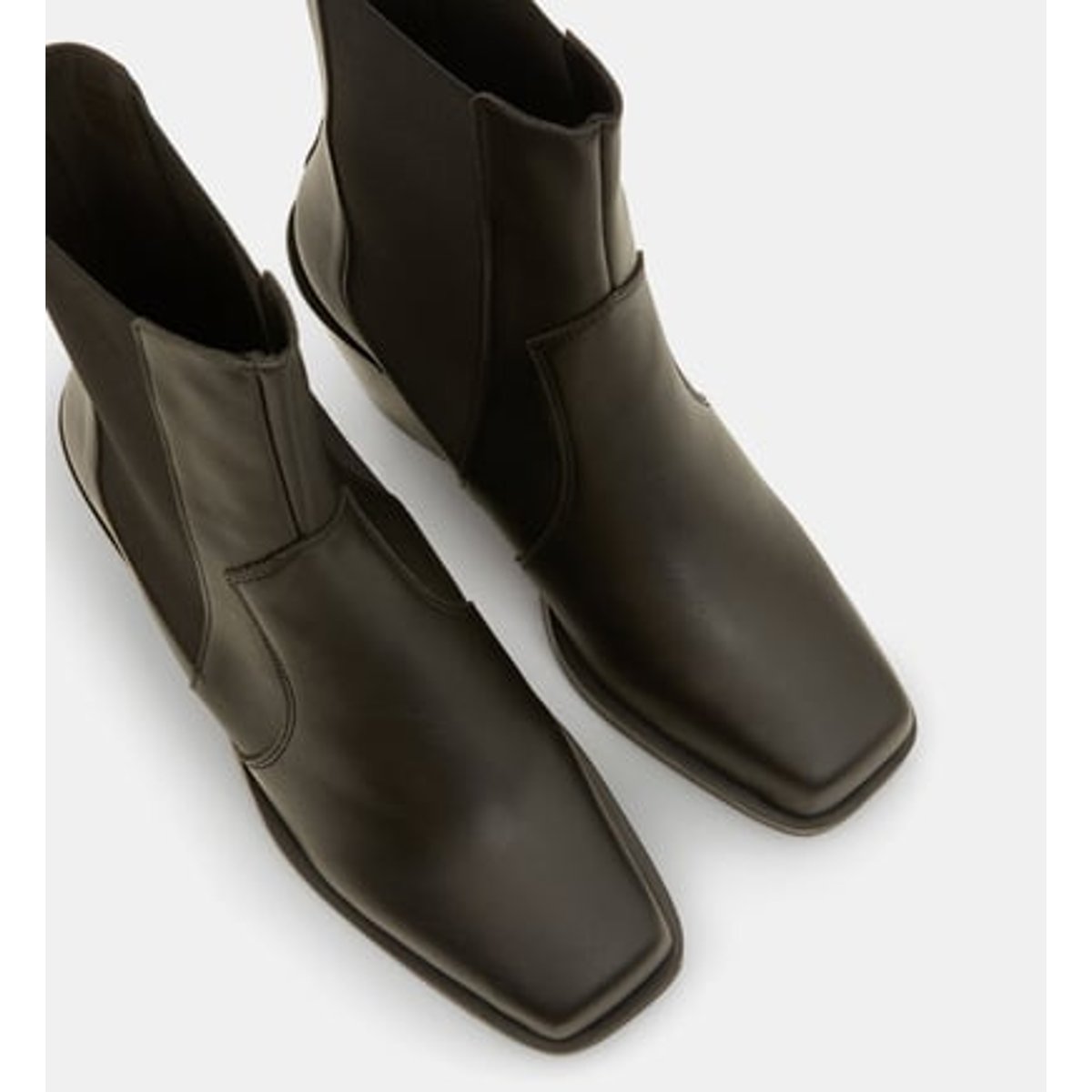 Bottines À Talons Faustine Style Western Pu Vegan noir, STUDIO CELESTE