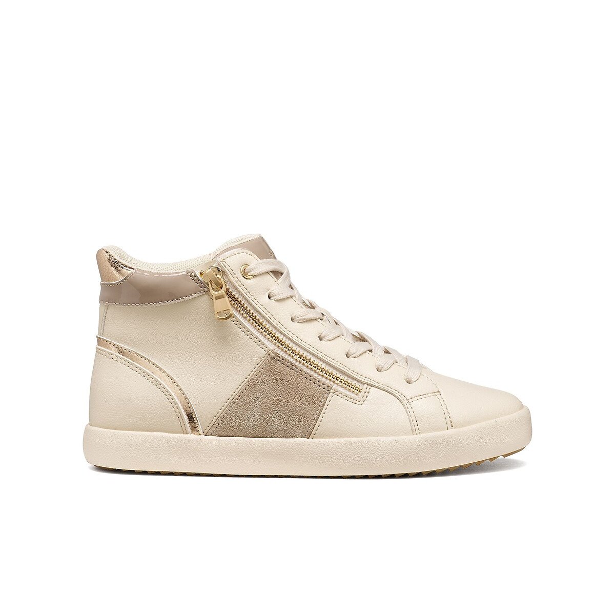 Zapatillas de caña alta transpirables, BLOMIEE beige              , GEOX
