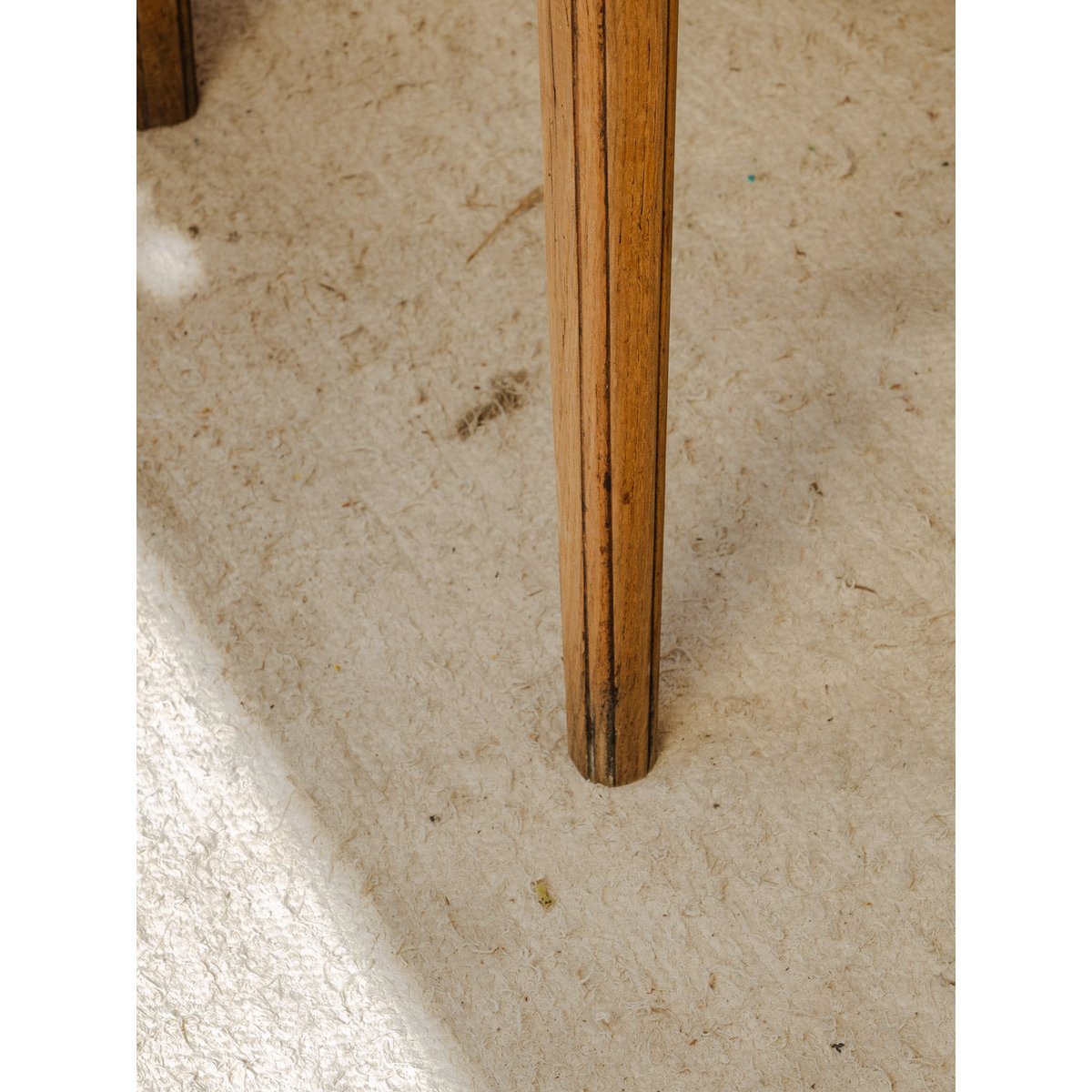 Table à manger de ferme en bois Romy N°1440 - Bon état bois clair, DEBONGOUT