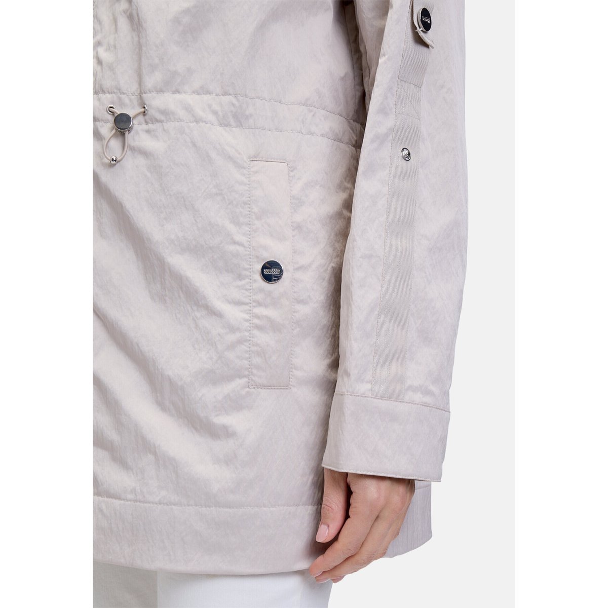 Veste outdoor à capuche chateau gray, BETTY BARCLAY