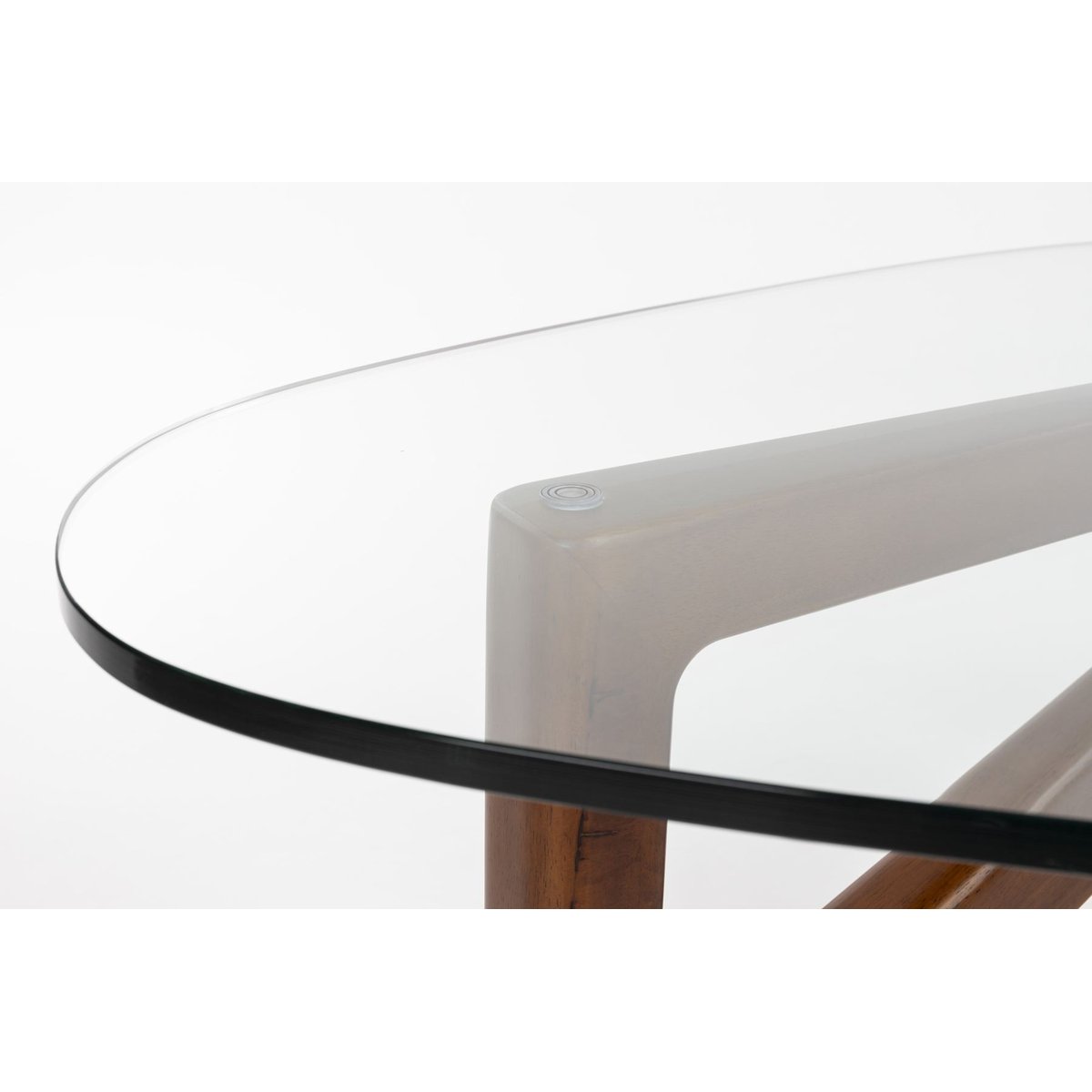 Table basse design carré en bois, L.126 , NORWIN marron, DUTCHBONE