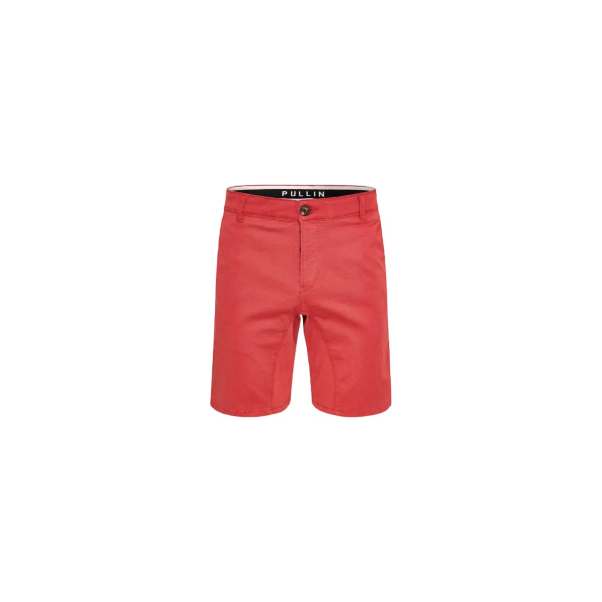 SHORT CHINO CHERRY rouge, PULLIN