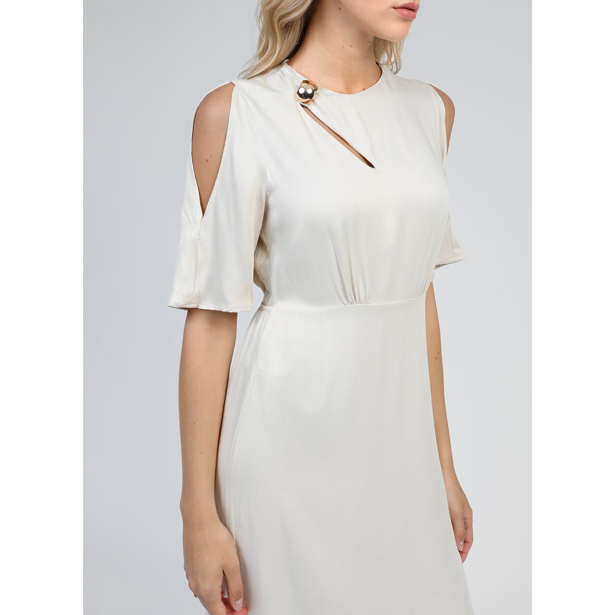Robe Longue MAELSA ecru, AN'GE
