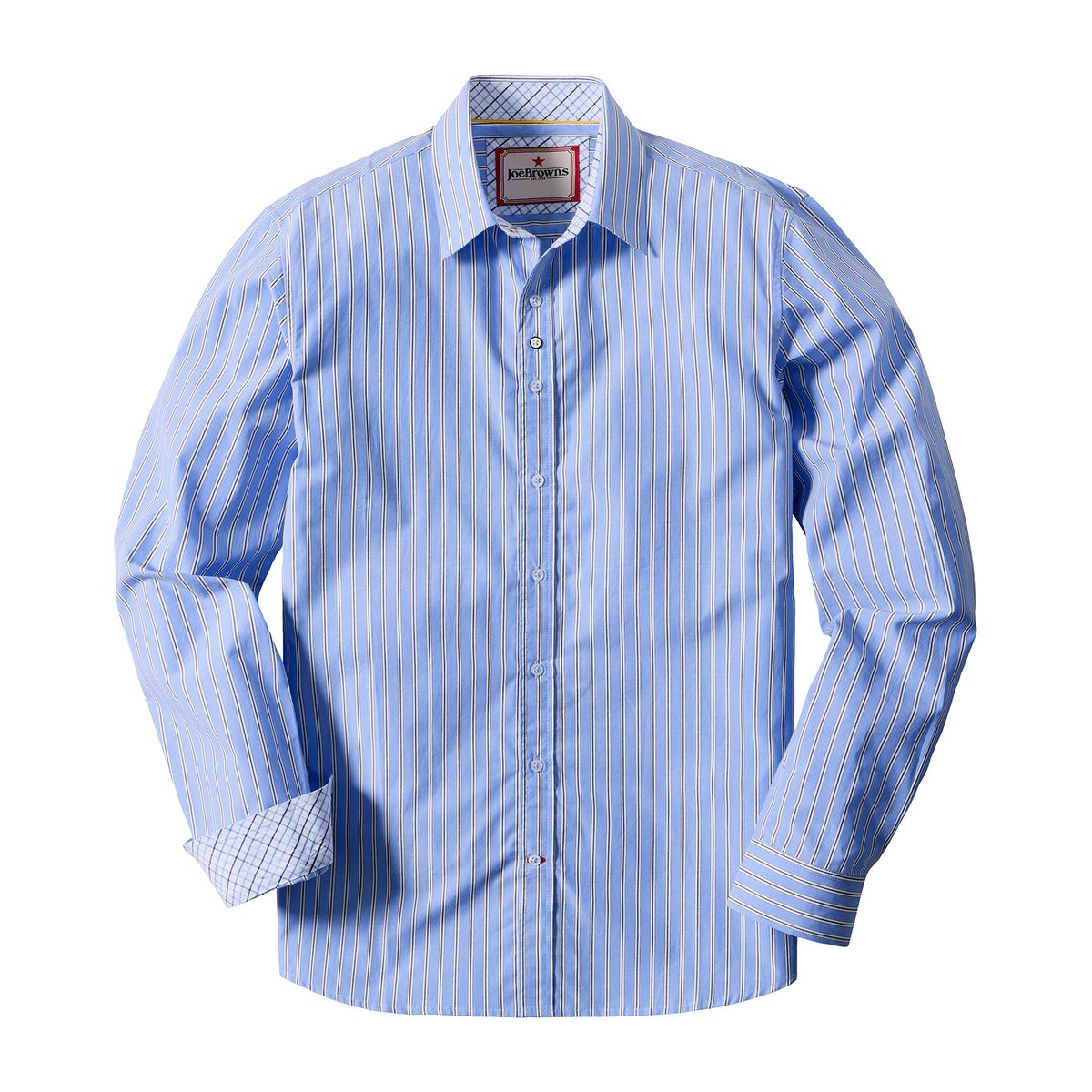 Superbe Chemise à Rayures bleu, JOE BROWNS