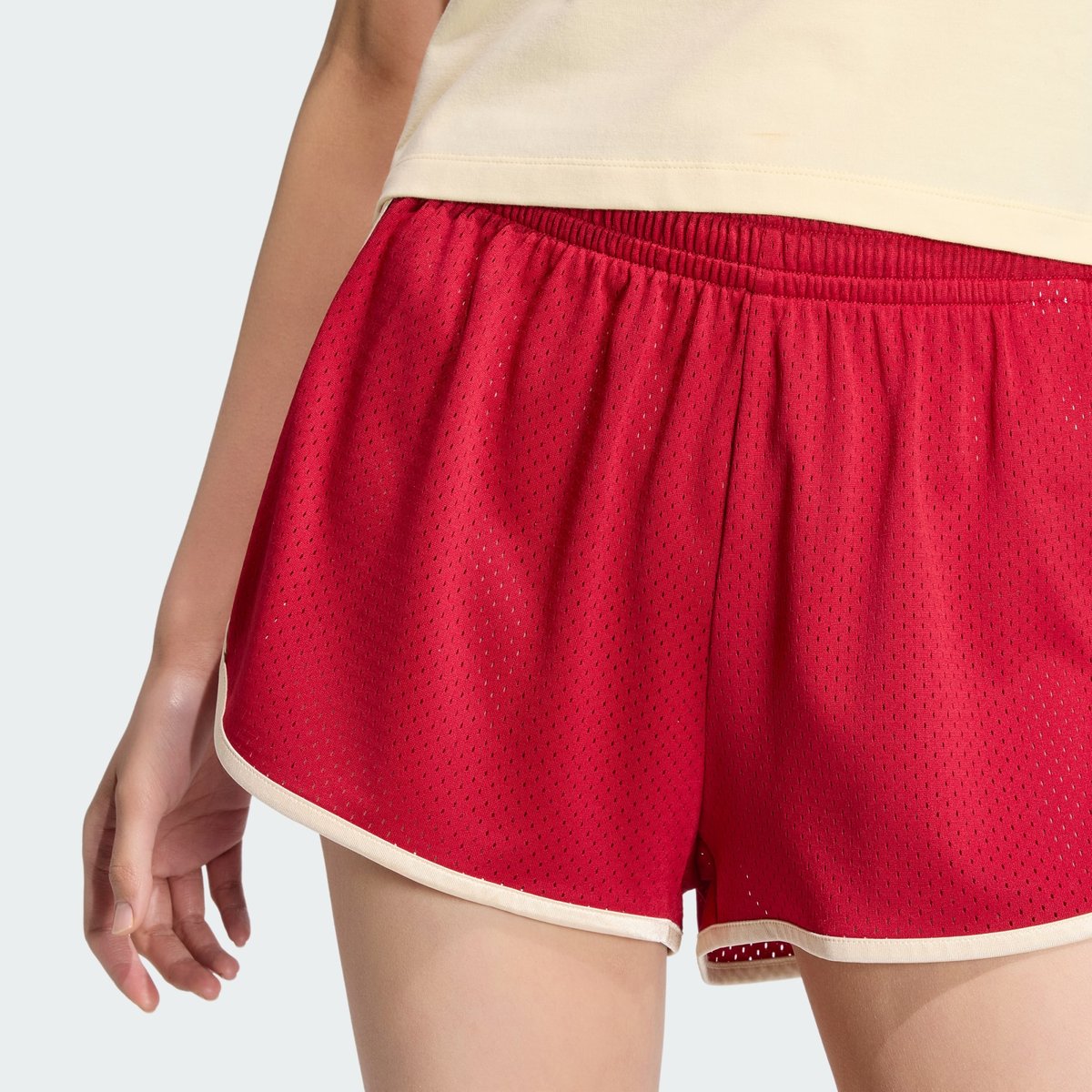 Short Sprinter 3S Mesh Short Sprinter 3S Mesh team victory red / warm vanilla, adidas Originals
