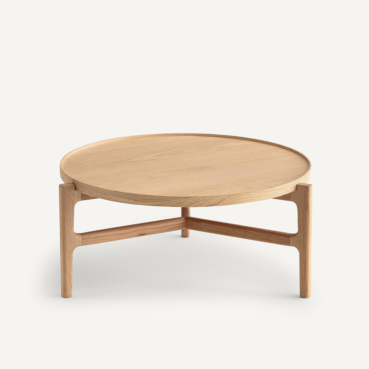 Table basse ø94 cm chêne, Alyasa chêne naturel, AM.PM