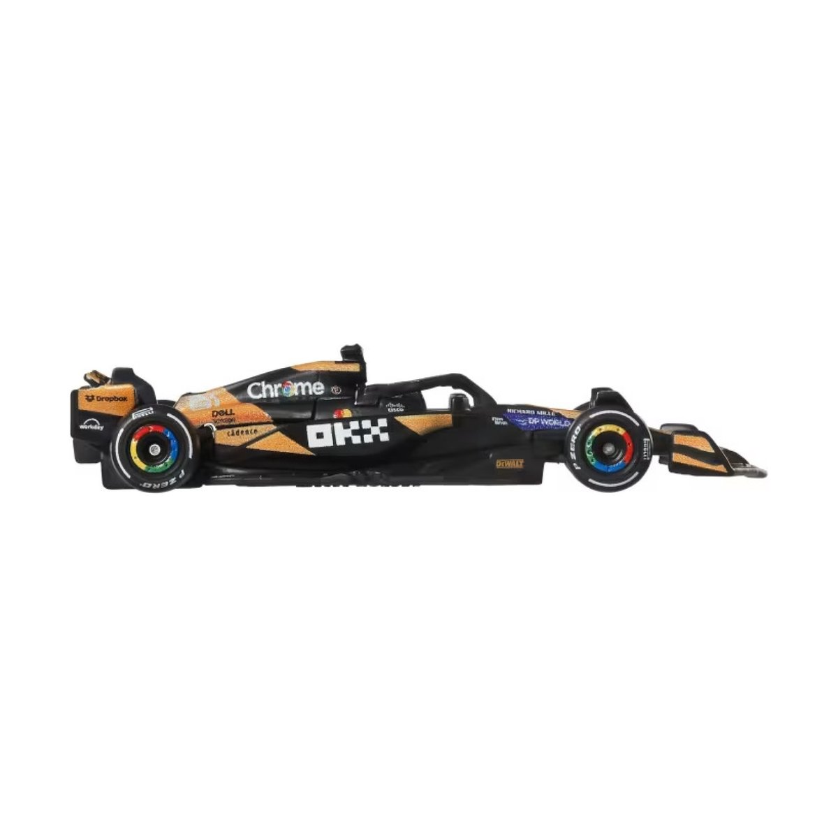 Hot Wheels Voiture de course Formula 1 Premium multicolore, MATTEL