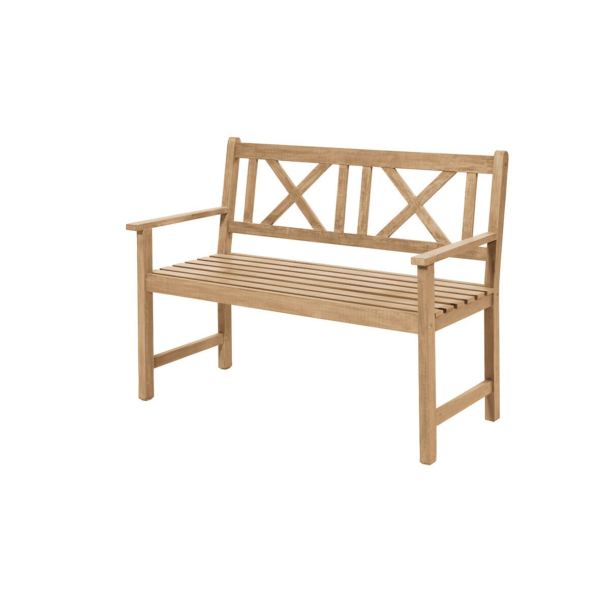 Light Teak Acacia Wood Bench brown , SO'HOME