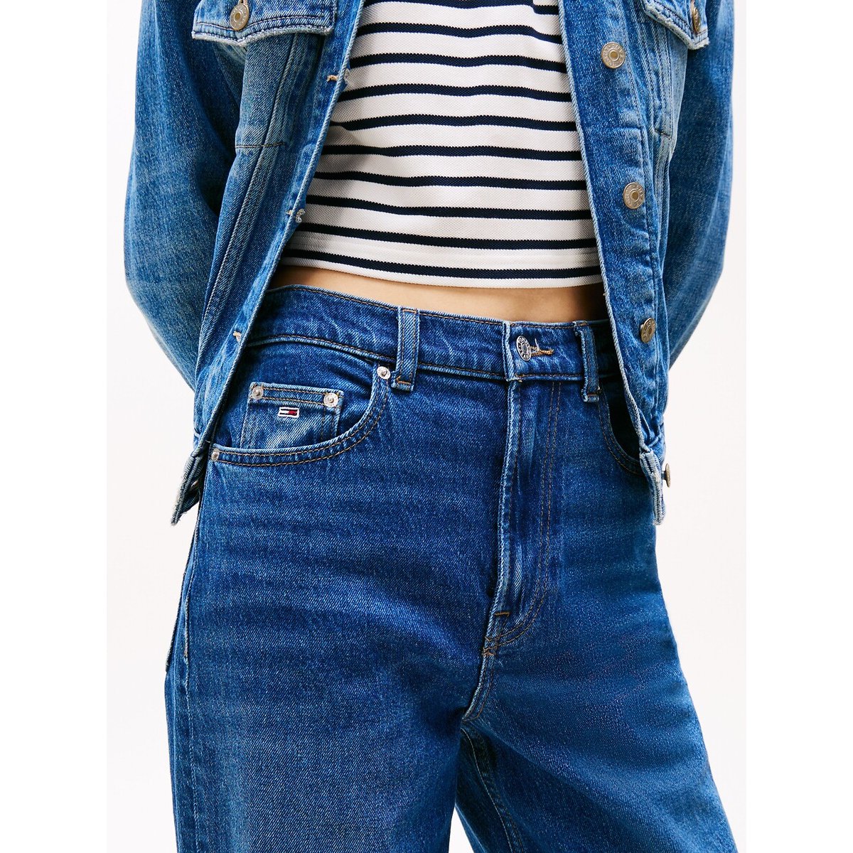 Jean slim denim foncé, TOMMY JEANS