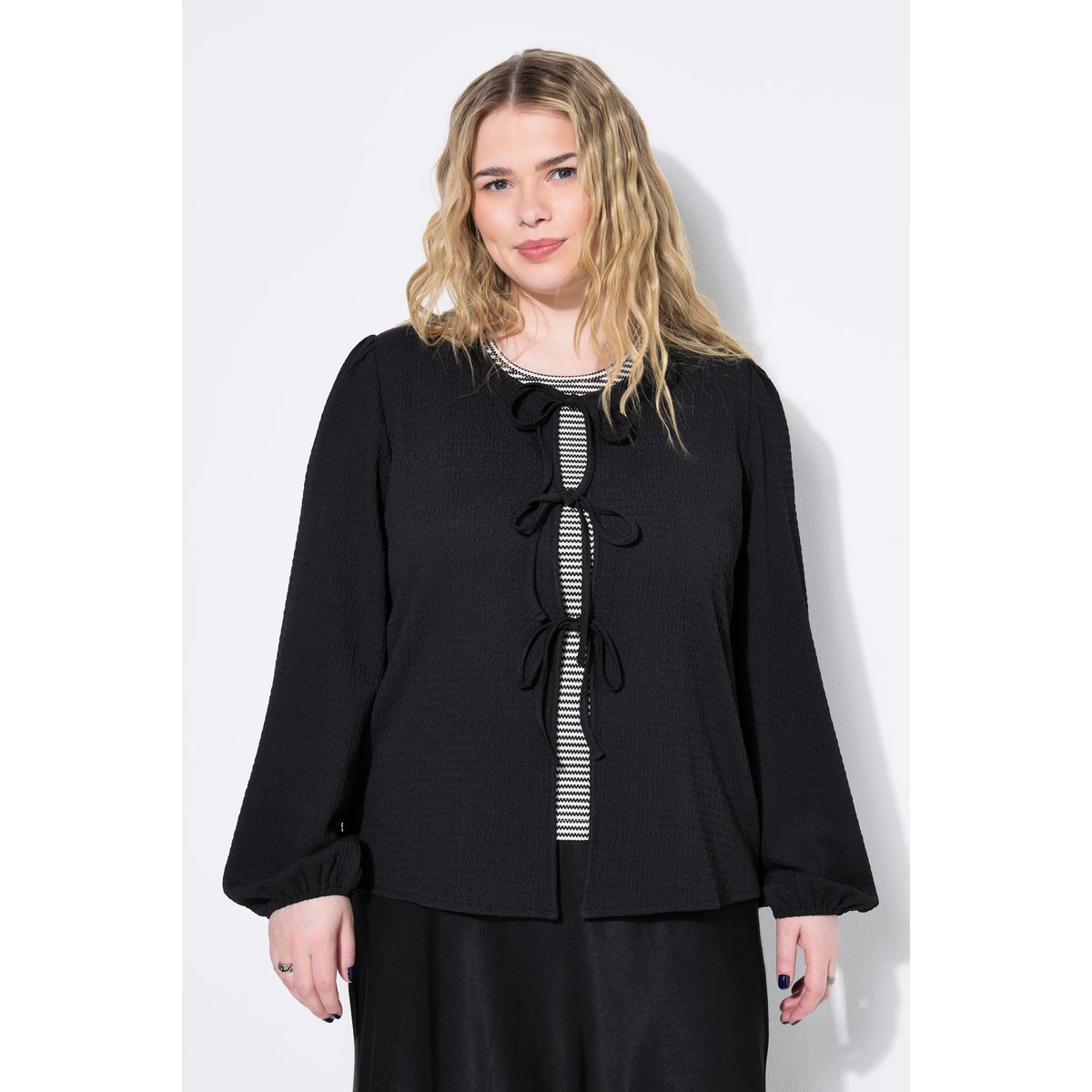 Blouse manches bouffantes noir, STUDIO UNTOLD