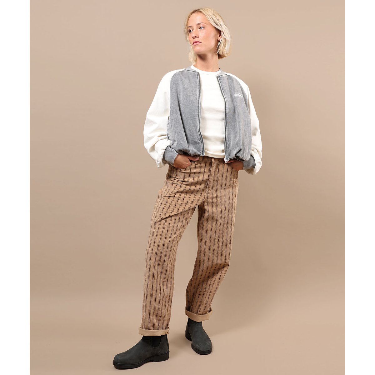 Pantalon STRIPY amphora, OXBOW