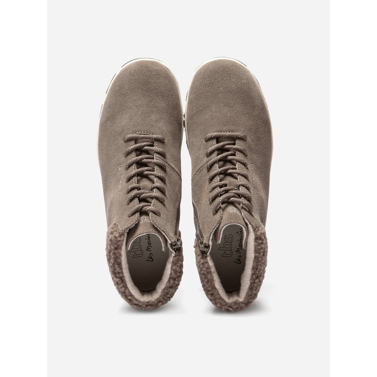 Bottines JANISSA taupe, TBS